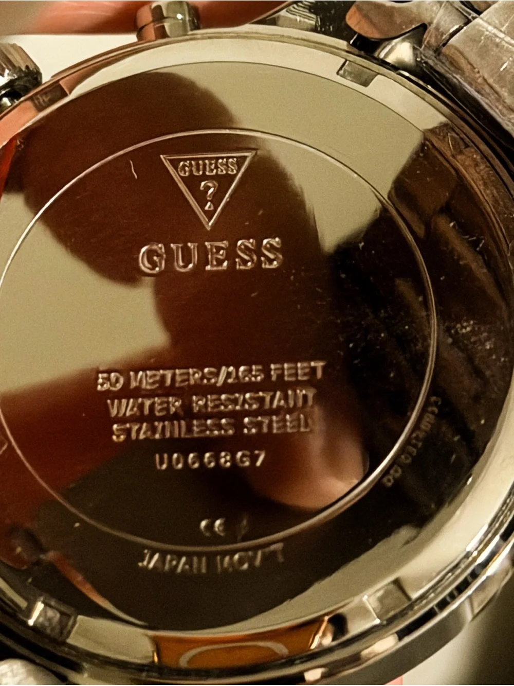 Guess Stainless Steel Watch in Silver Tone